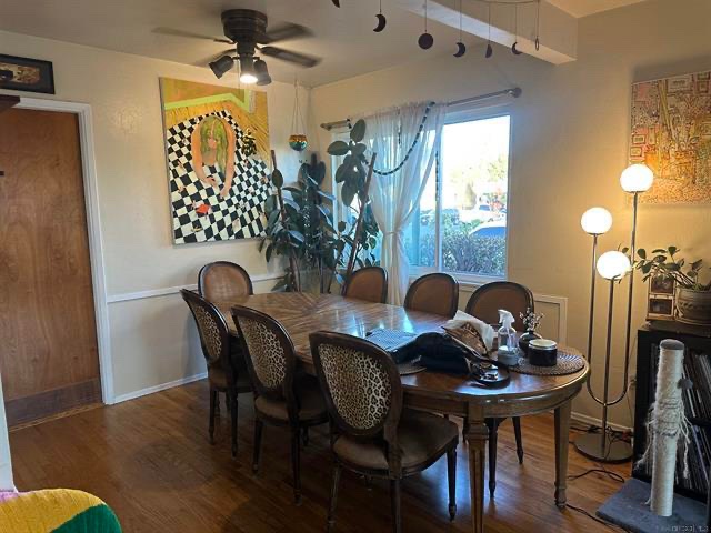 Dining room inside 4901 Curry Dr
